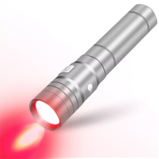 UF-2102 Red Light Therapy Infrared with 630nm 660nm and 850nm Near-Infrared Combo Wavelength Lamp flashlight for Pain Relief