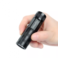 UF-602c Aluminum Alloy IP44 Rechargeable Tactical LED Torch Light Mini Flashlight