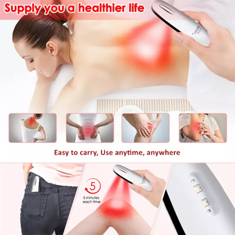 HS-R2102 new 660nm 850nm near infrared infra-anti-aging physical Red Light Therapy Lamp