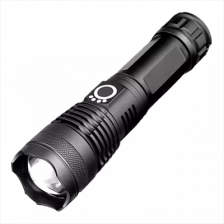 Xhp50 Outdoor Hiking Camping Emergency Hunting Self Defense 3000Lm Powerful Led Usb Charging Zoomable Flashlight Torch
