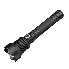 T30 Most Powerful super bright xhp70 Capacity Display zoom LED Flashlight Torch