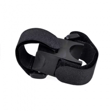 Bicycle Handlebar LED torch flashlight Magic tape Mount bracket