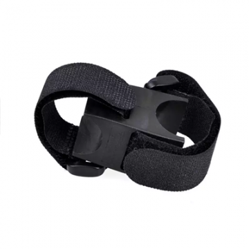 Bicycle Handlebar LED torch flashlight Magic tape Mount bracket