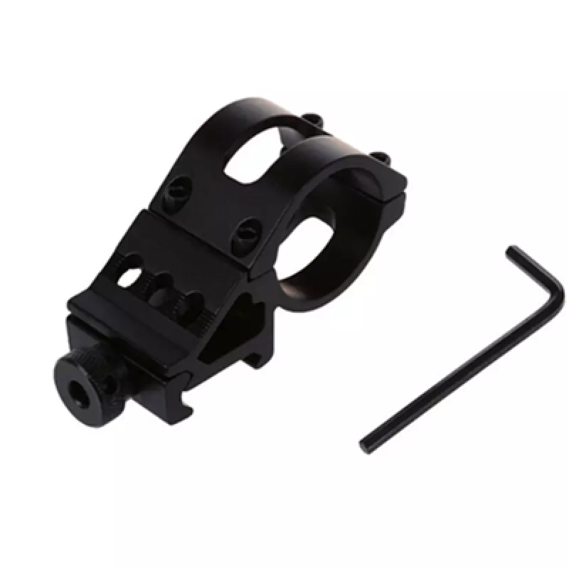 KC2008 quick release base 45 Degree 1 Inch 25.4mm Offset Ring Flashlight Mount