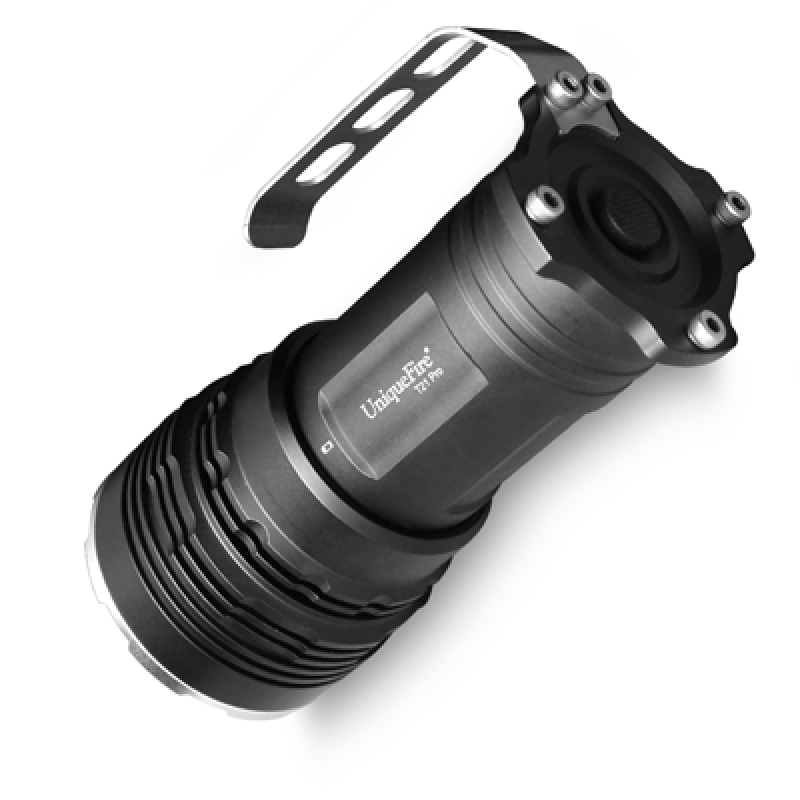 UF-T21Pro portable UV 5 LEDs ultraviolet 365nm 25W rechargeable scorpion UV Flashlight for mineral mining exploration